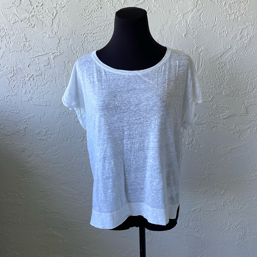 J. Crew linen top